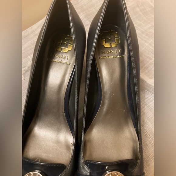 Monet Blue Due Classic Leather Pump - Picture 5 of 6